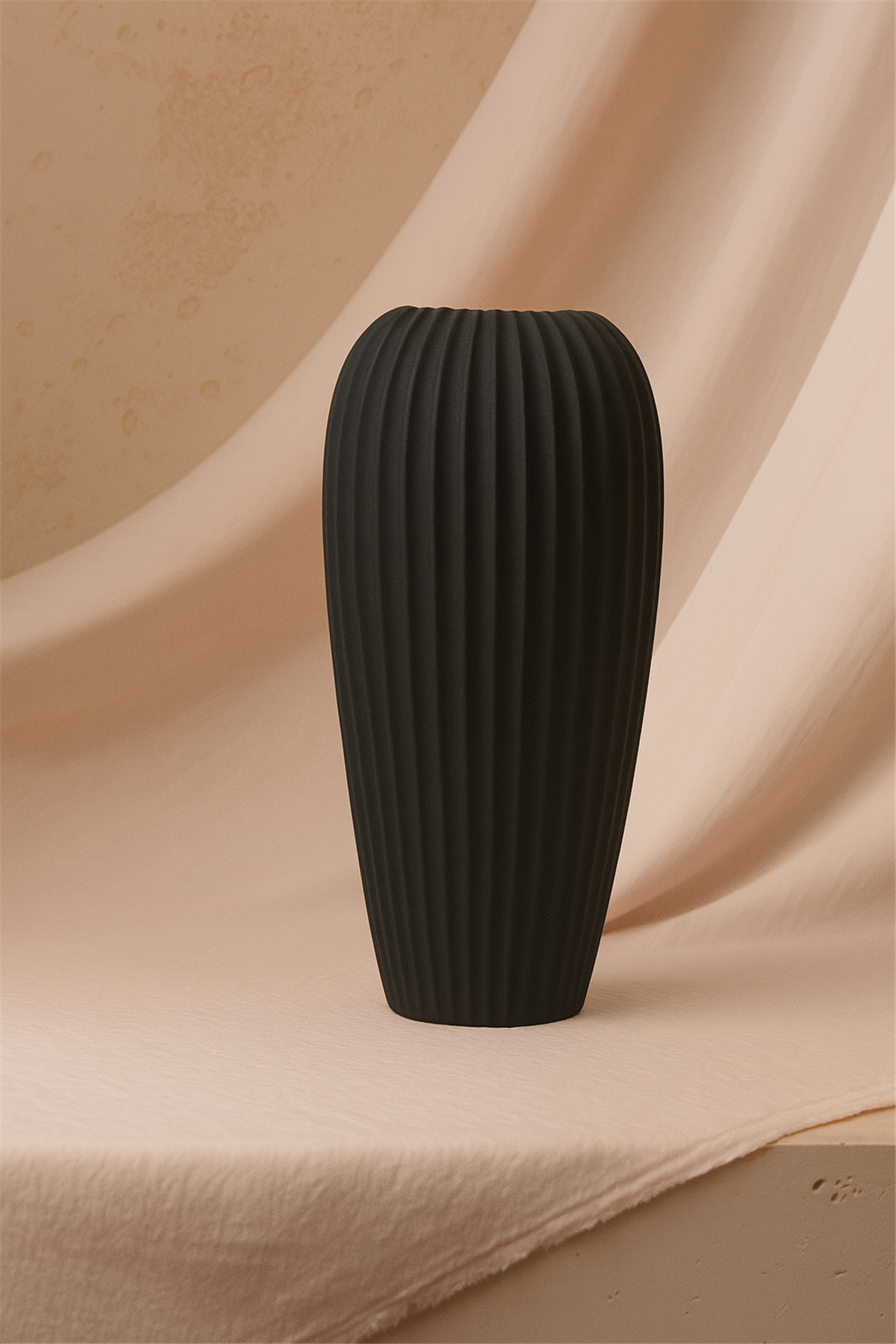 Siyah Kütük Vazo Set