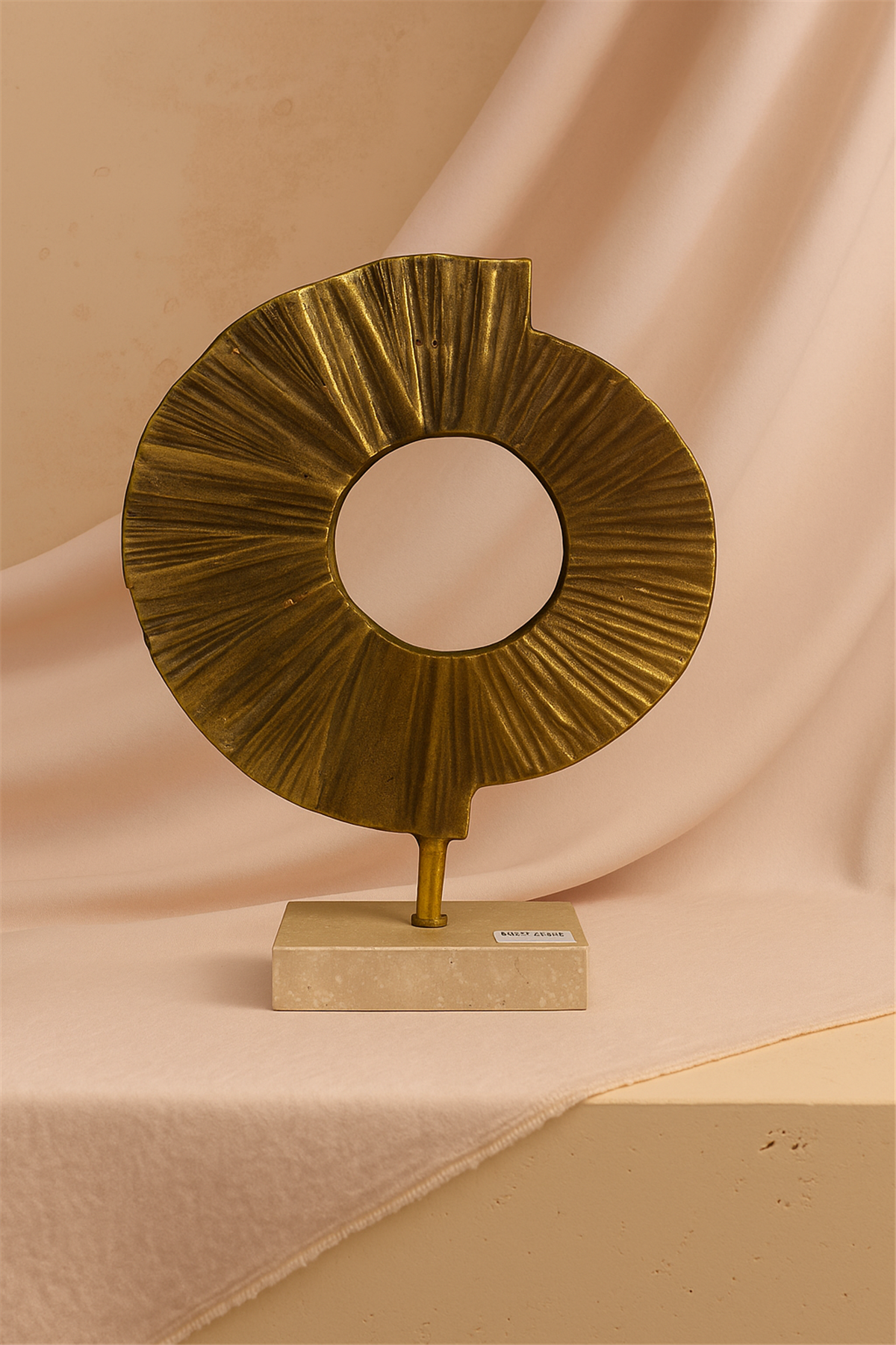 Venüs Traverten Kaideli Büyük Boy Metal Dekor