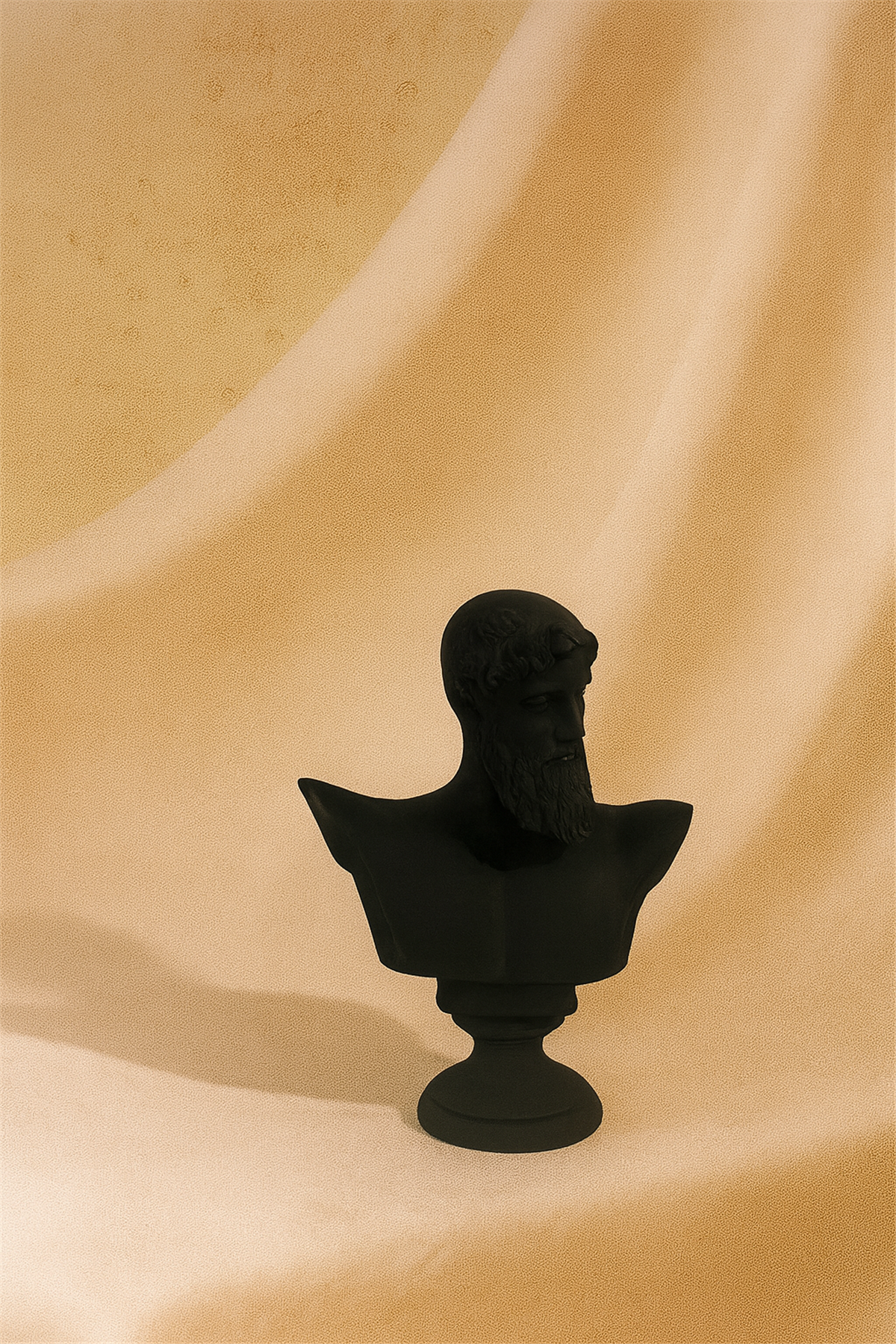 Siyah Yunan Heykeli Takım