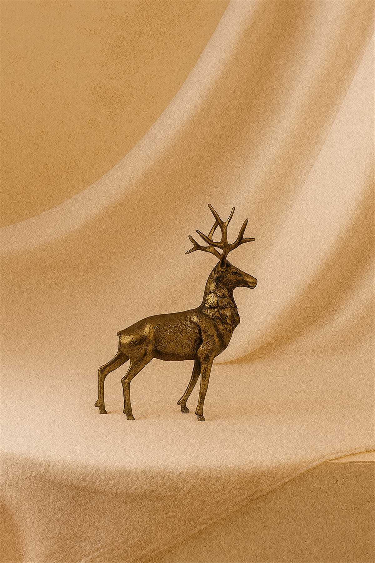 Eskitme Geyik Obje Büyük