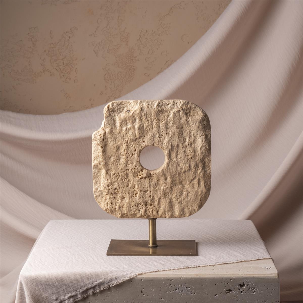 Traverten  Dekoratif Obje M