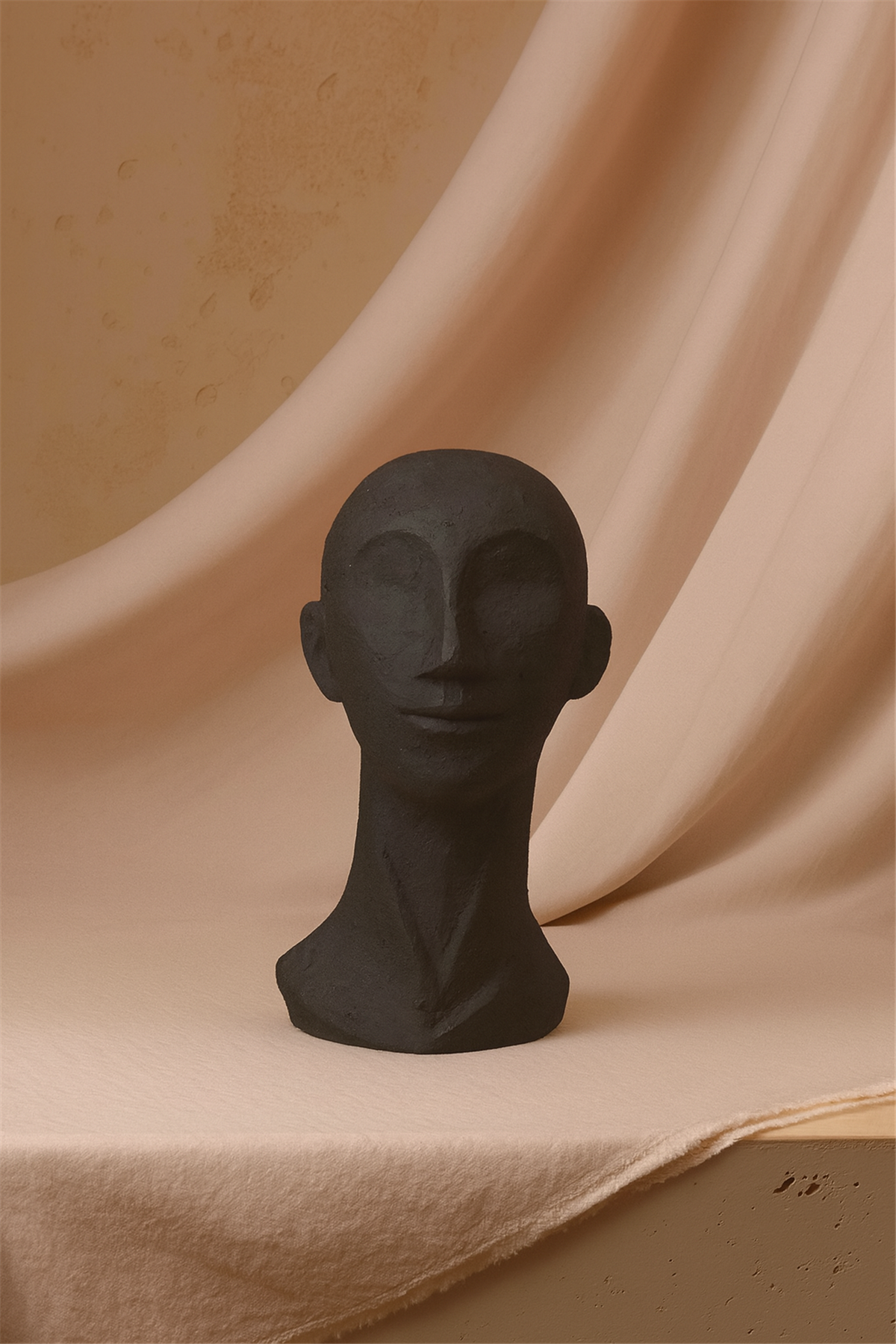 Siyah Soft Obje Heykel