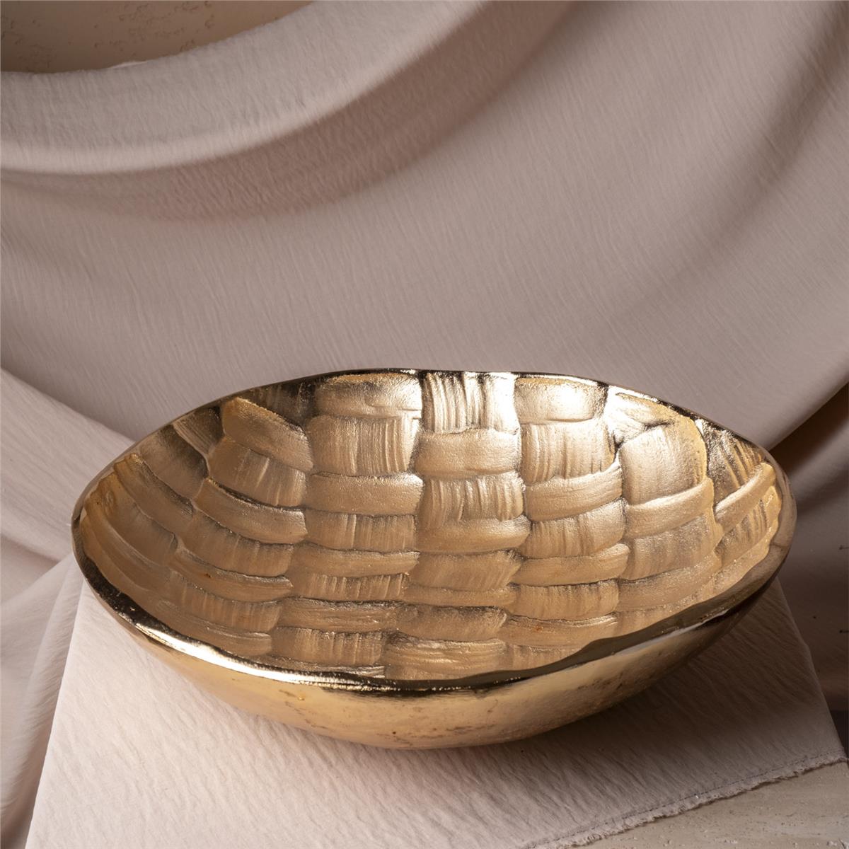 Yuvarlak Gold Küçük Boy Tabak