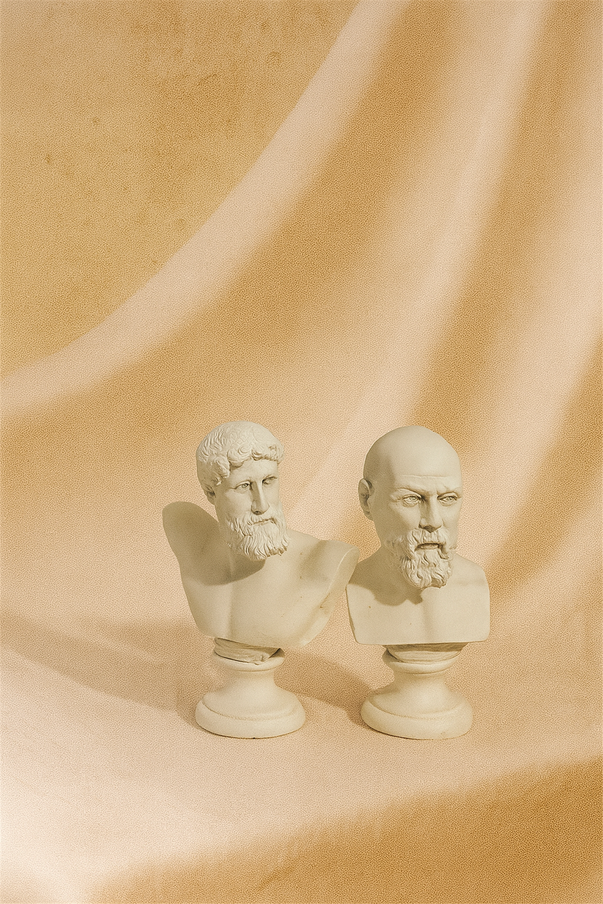 Beyaz Yunan Heykeli Takım