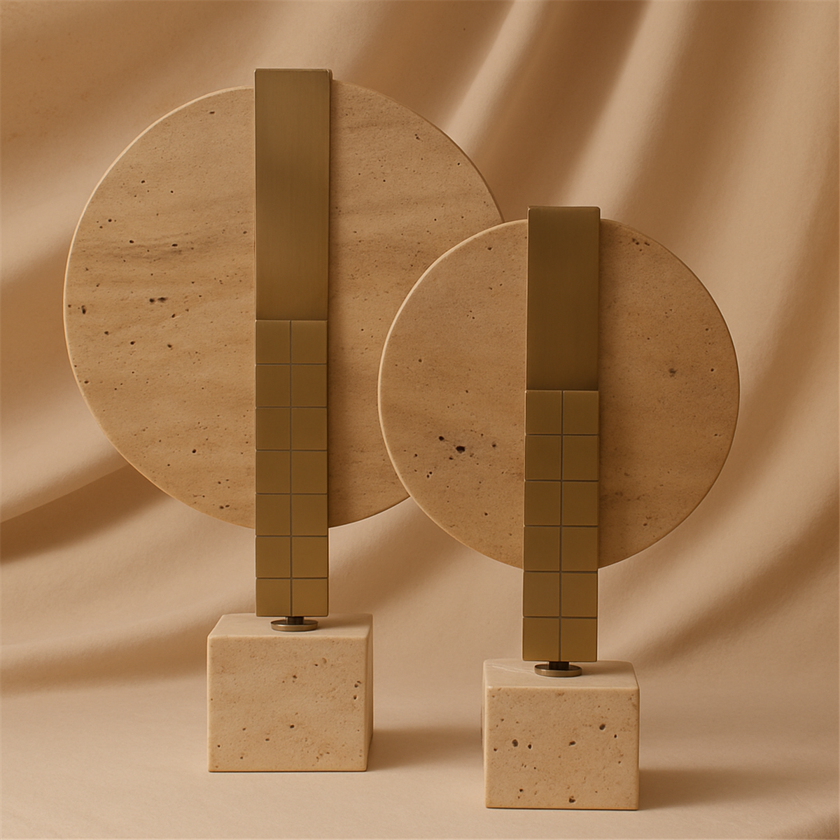 Traverten Kalkan Obje Küçük 