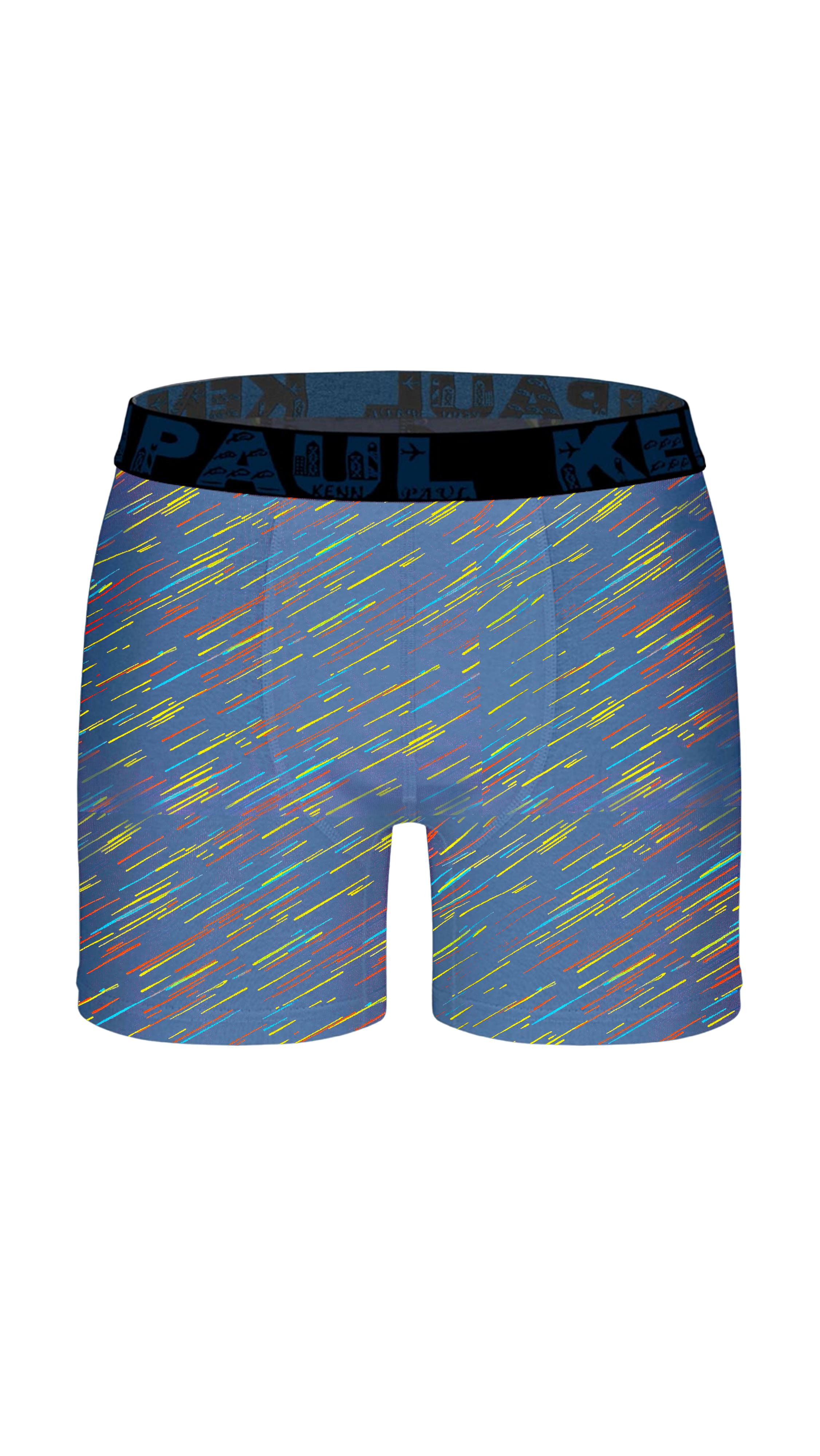 3lü Desenli Likralı Boxer ASORTİ