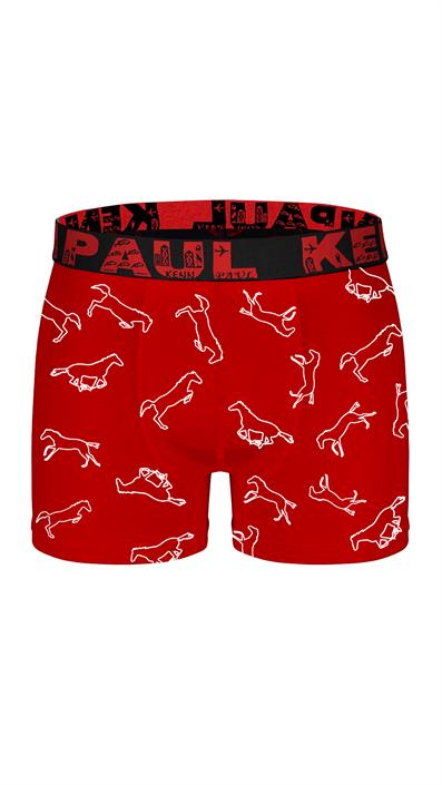 تشكيلة بوكسر ليكرا منقوشة مكونة من 3 قطع