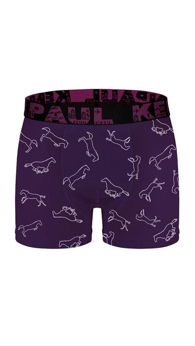 تشكيلة بوكسر ليكرا منقوشة مكونة من 3 قطع