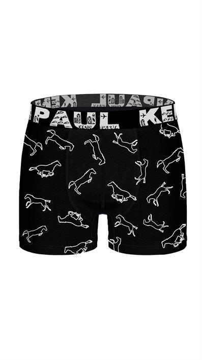 تشكيلة بوكسر ليكرا منقوشة مكونة من 3 قطع