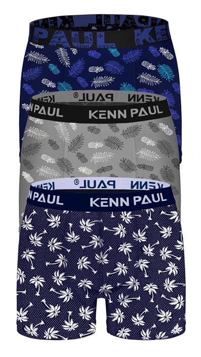 تشكيلة بوكسر ليكرا منقوشة مكونة من 3 قطع