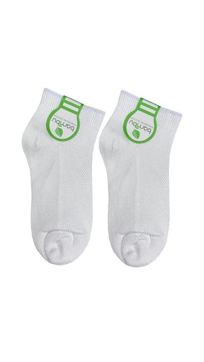 6-Pack Bamboo Seamless Washable Unisex Kids Booties Socks ASORTI