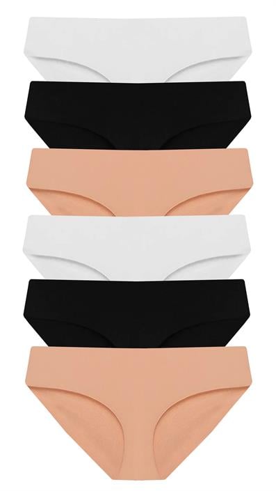 مجموعة من 6 قطع بيكيني بدون خياطة بالليزر ASORTI