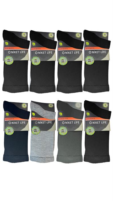 مجموعة من 8 جوارب من الخيزران المعطرة لمرضى السكري في جميع المواسم ASORTI