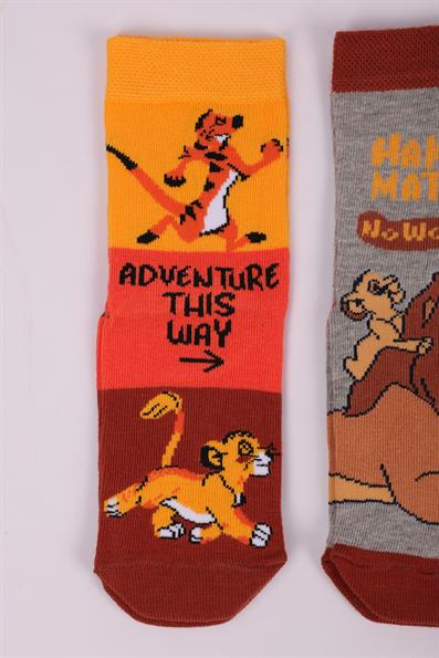 مجموعة جوارب شخصية الأسد الملك ASORTI