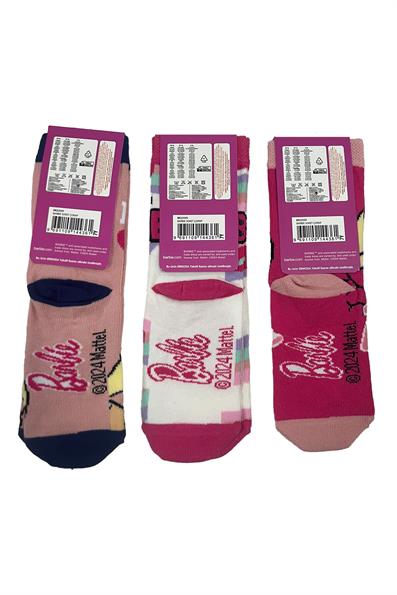 مجموعة جوارب باربي مكونة من 3 قطع