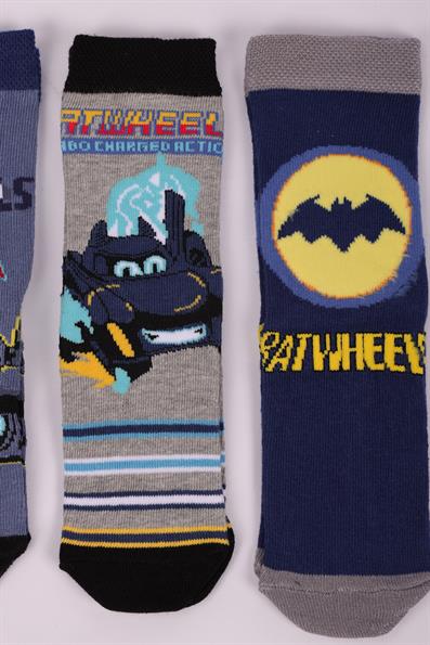 مجموعة جوارب Batwheels Character مكونة من 3 قطع ASORTI