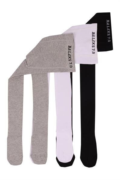 Derbili طقم جوارب طويلة للأطفال مكون من 3 قطع ASORTI