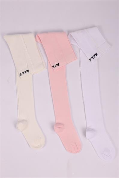 Derbili طقم جوارب طويلة للفتيات مكون من 3 قطع ASORTI