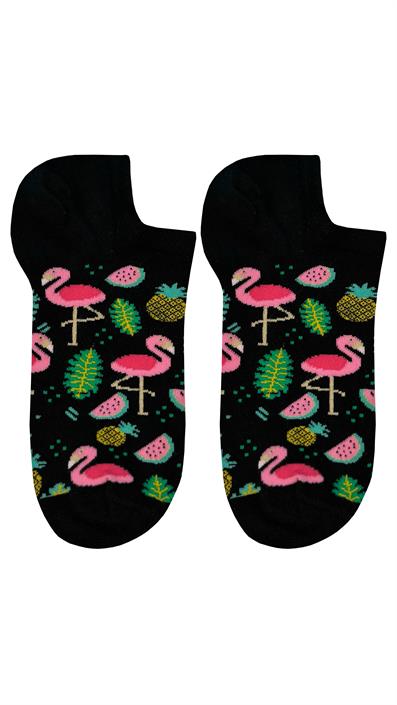 Patterned Assorted Sneaker Booties Socks ASORTI