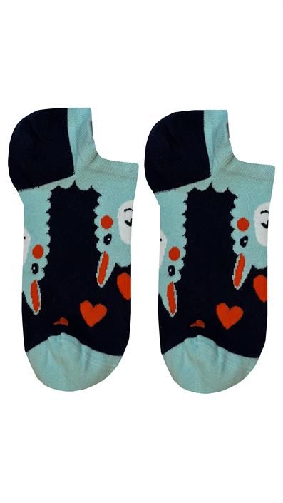 Patterned Assorted Sneaker Booties Socks ASORTI