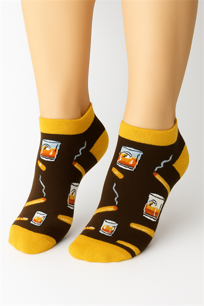 جوارب منقوشة، جوارب، تبغ القهوة والكحول