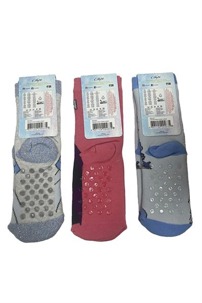 مجموعة مناشف مضادة للانزلاق من شخصيات فروزن مكونة من 3 قطع ASORTI