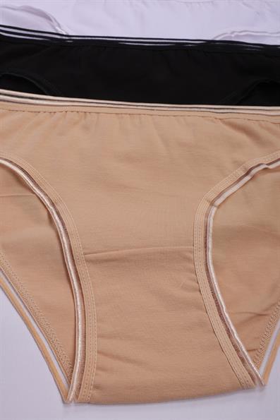 Kadın 6lı Kenarları Transparan Bikini Seti