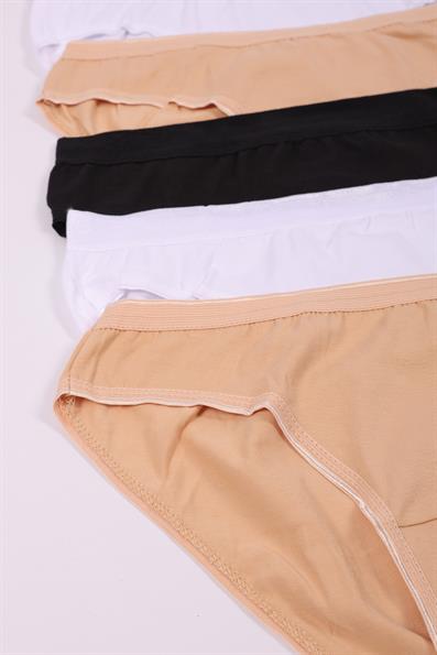 Kadın 6lı Likralı Arzu Bikini Seti