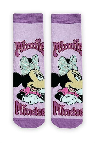 طقم مناشف ميني ماوس مضادة للانزلاق مكون من 3 قطع من الجوارب ASORTI