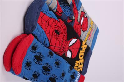 مجموعة جوارب سبايدرمان منشفة مضادة للانزلاق ASORTI