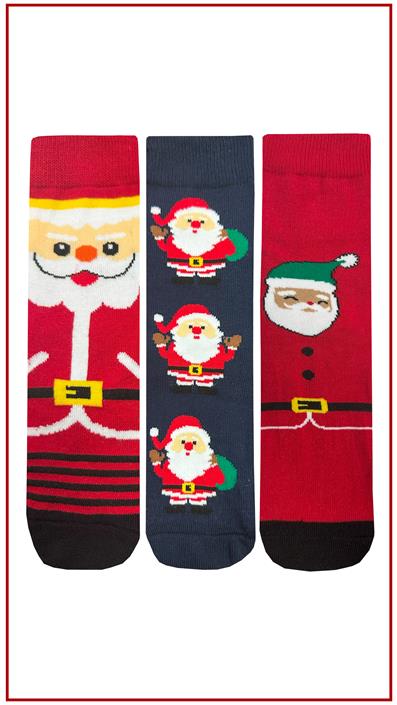 عبوة من 3 جوارب للأطفال خاصة بالعام الجديد