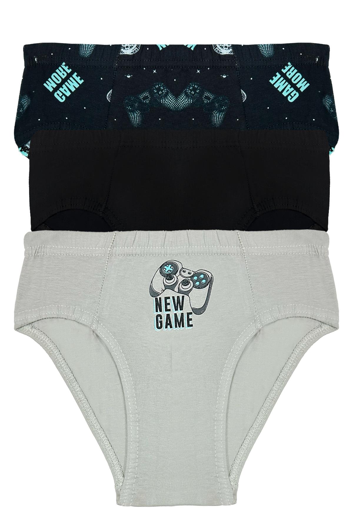 مجموعة من 3 سراويل داخلية سهلة الارتداء للأولاد