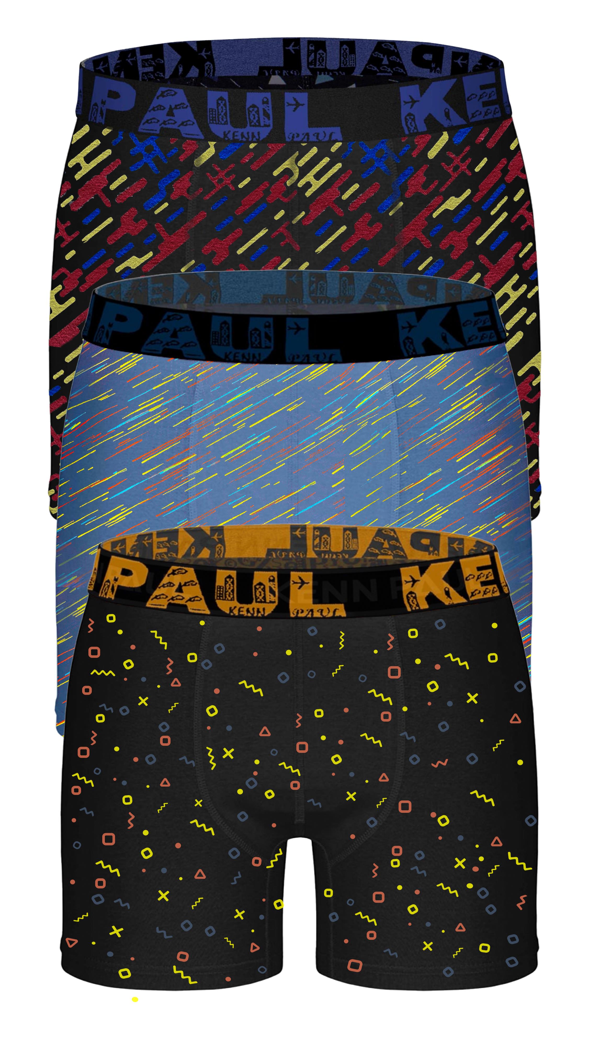 تشكيلة بوكسر ليكرا منقوشة مكونة من 3 قطع