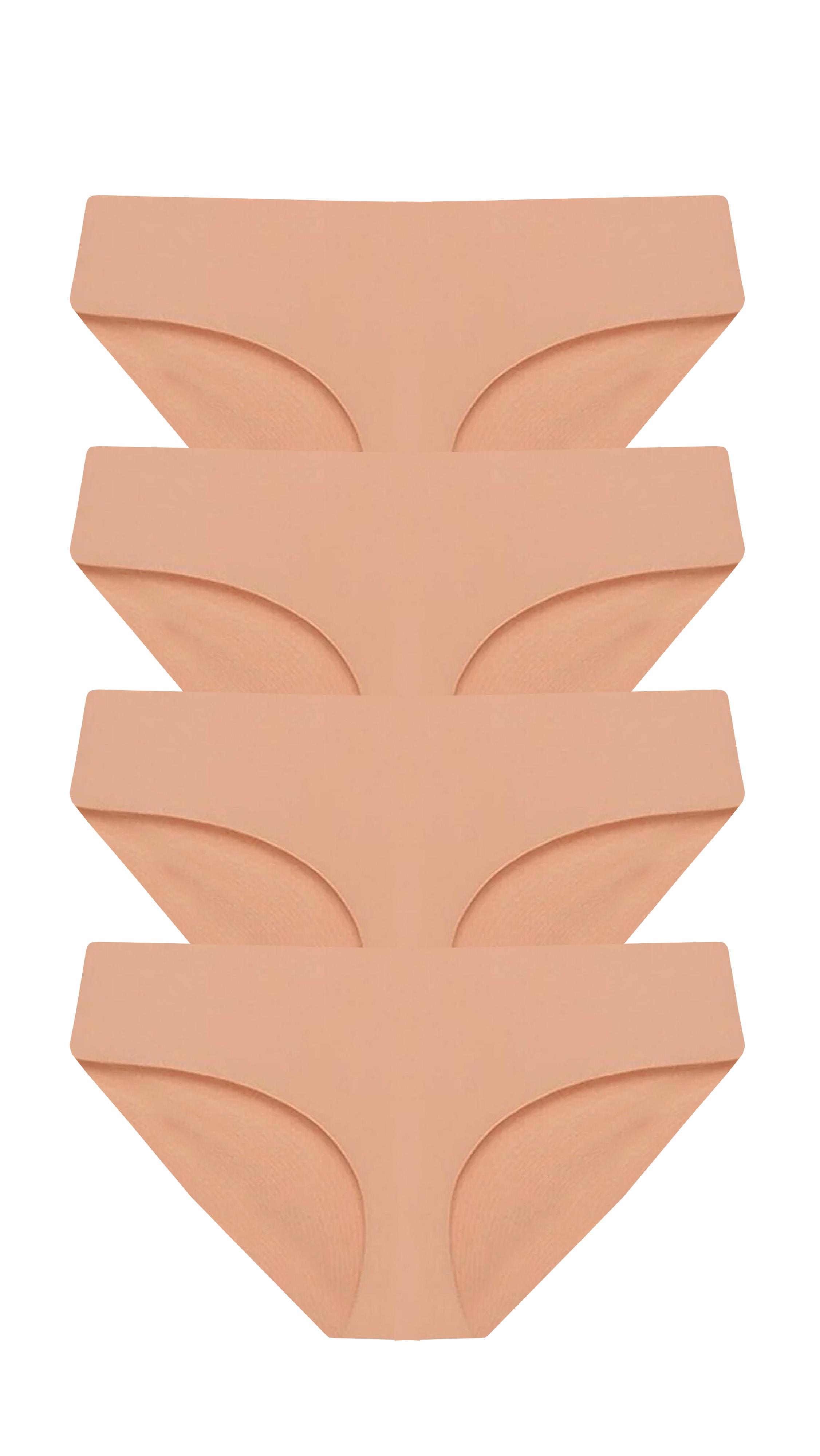 مجموعة من 4 قطع بيكيني بدون خياطة بالليزر