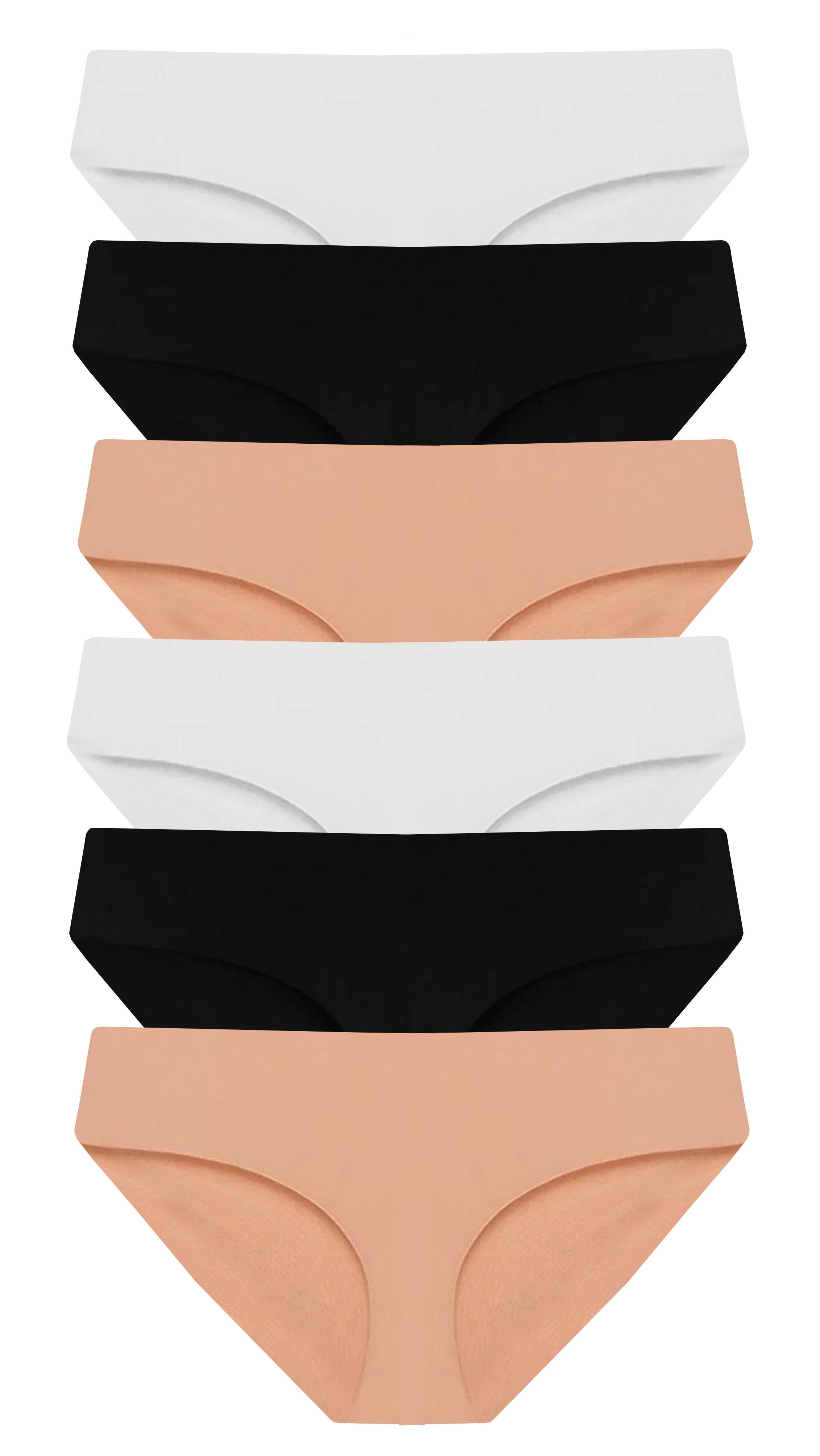 مجموعة من 6 قطع بيكيني بدون خياطة بالليزر ASORTI