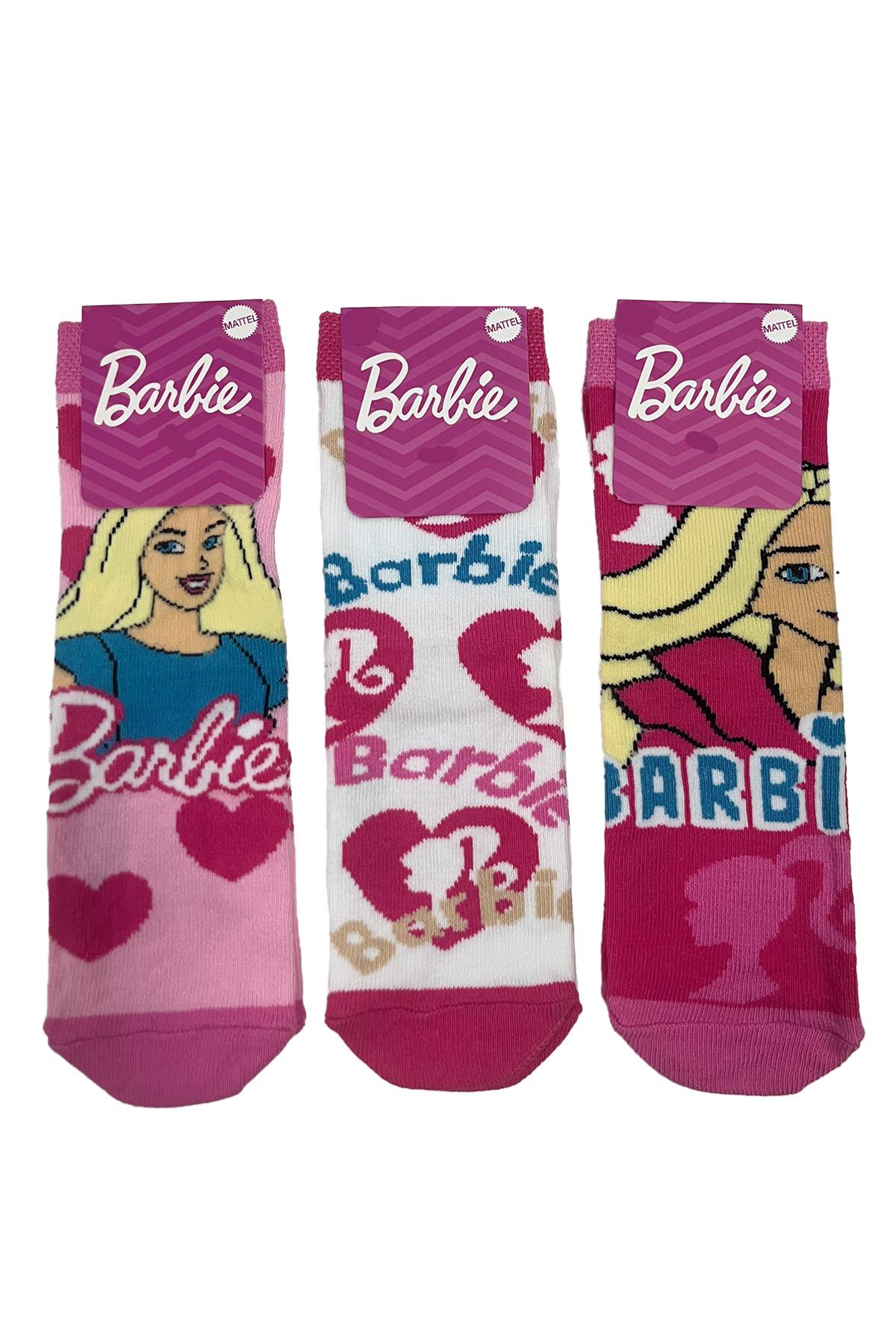 مجموعة جوارب باربي مكونة من 3 قطع