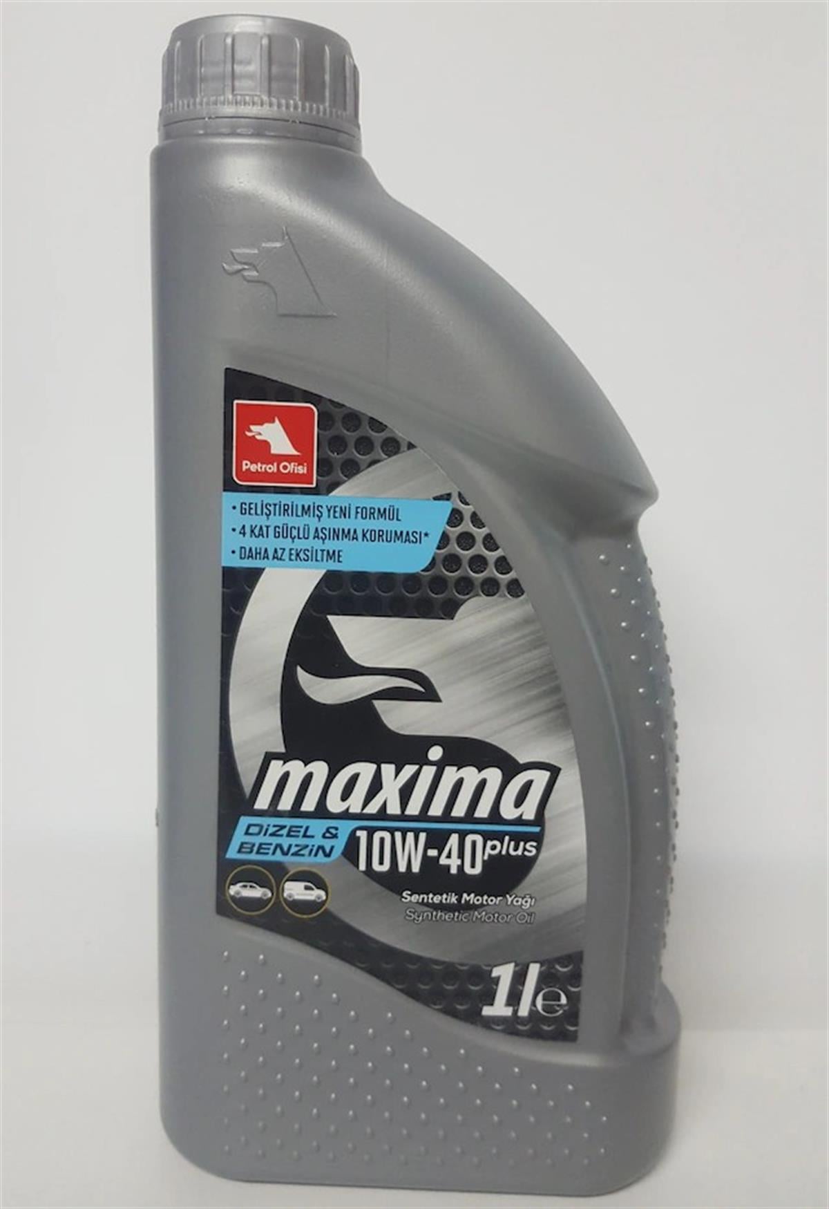Petrol Ofisi MAXIMA DIESEL 10W-40 PLUS 1 LTPetrol Ofisi MAXIMA DIESEL 10W-40 PLUS 1 LT