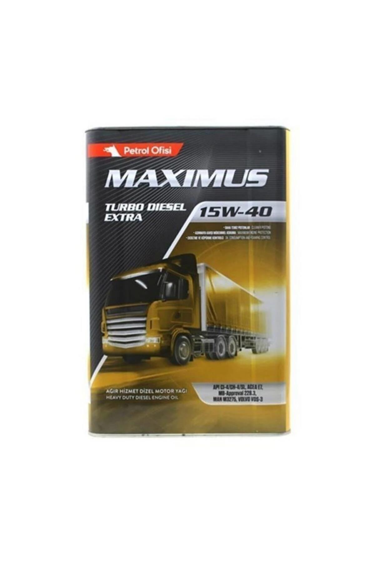 Petrol Ofisi MAXIMUS T.D. EXTRA 15W-40 16 KGPetrol Ofisi Maximus Turbo Diesel Extra 15W-40 16 KG