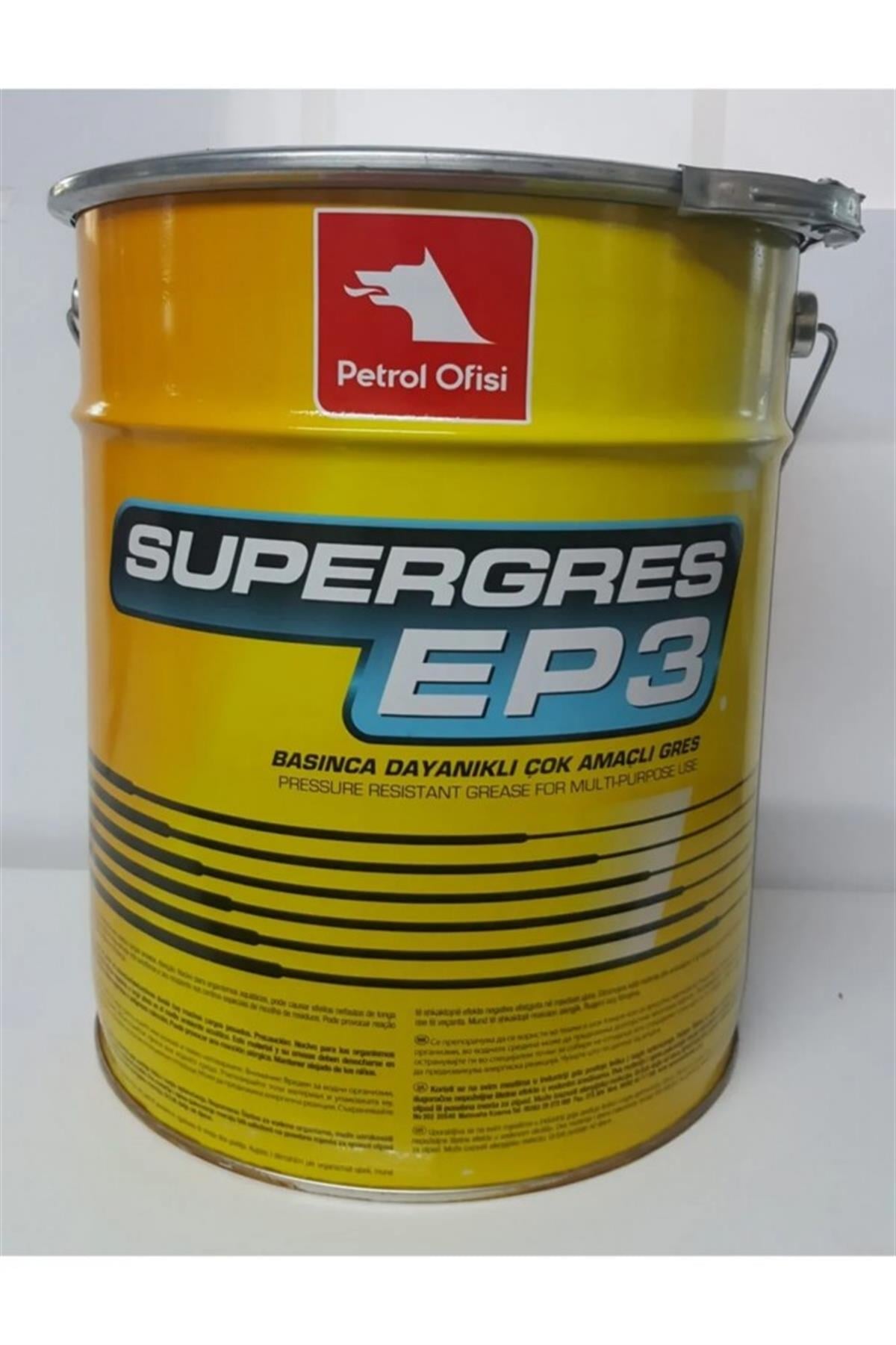 Petrol Ofisi SÜPER GRES EP 3 KOVA 15 KGPetrol Ofisi SÜPER GRES EP 3 KOVA 15 KG