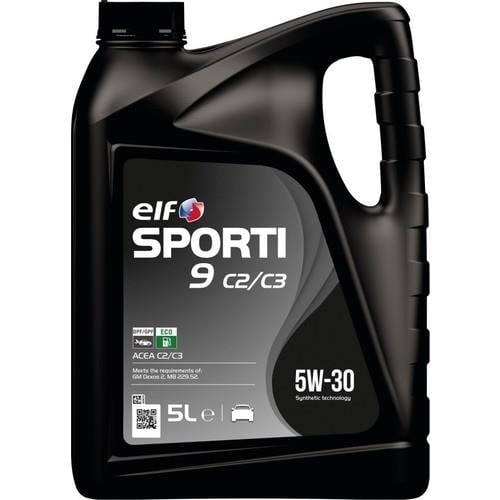 Elf Sportı 9 5W-30 C2/C3  5 LTElf Sportı 9 5W-30 C2/C3  5 LT
