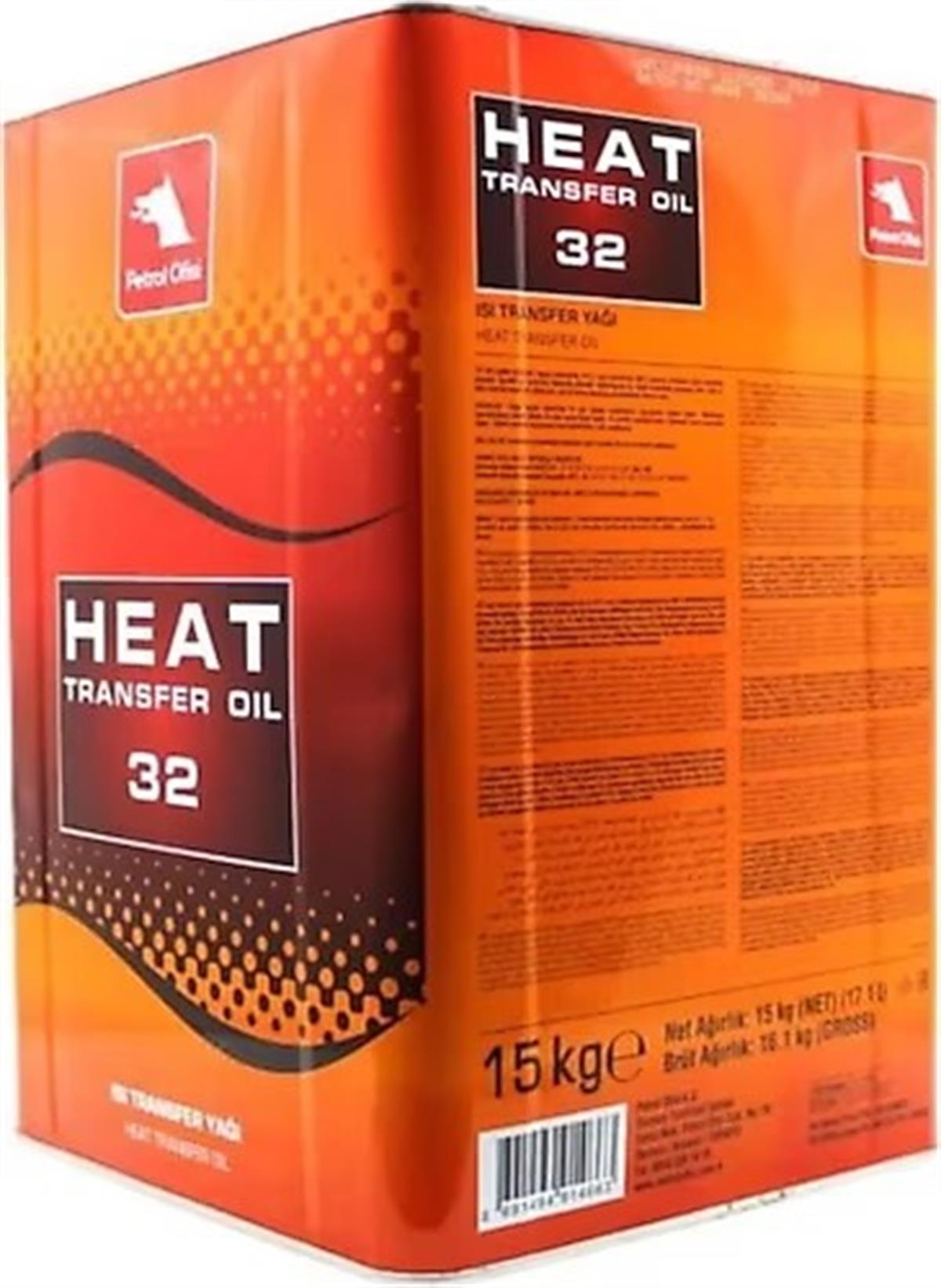 Petrol Ofisi HEAT TRANSFER OIL 32 15KG