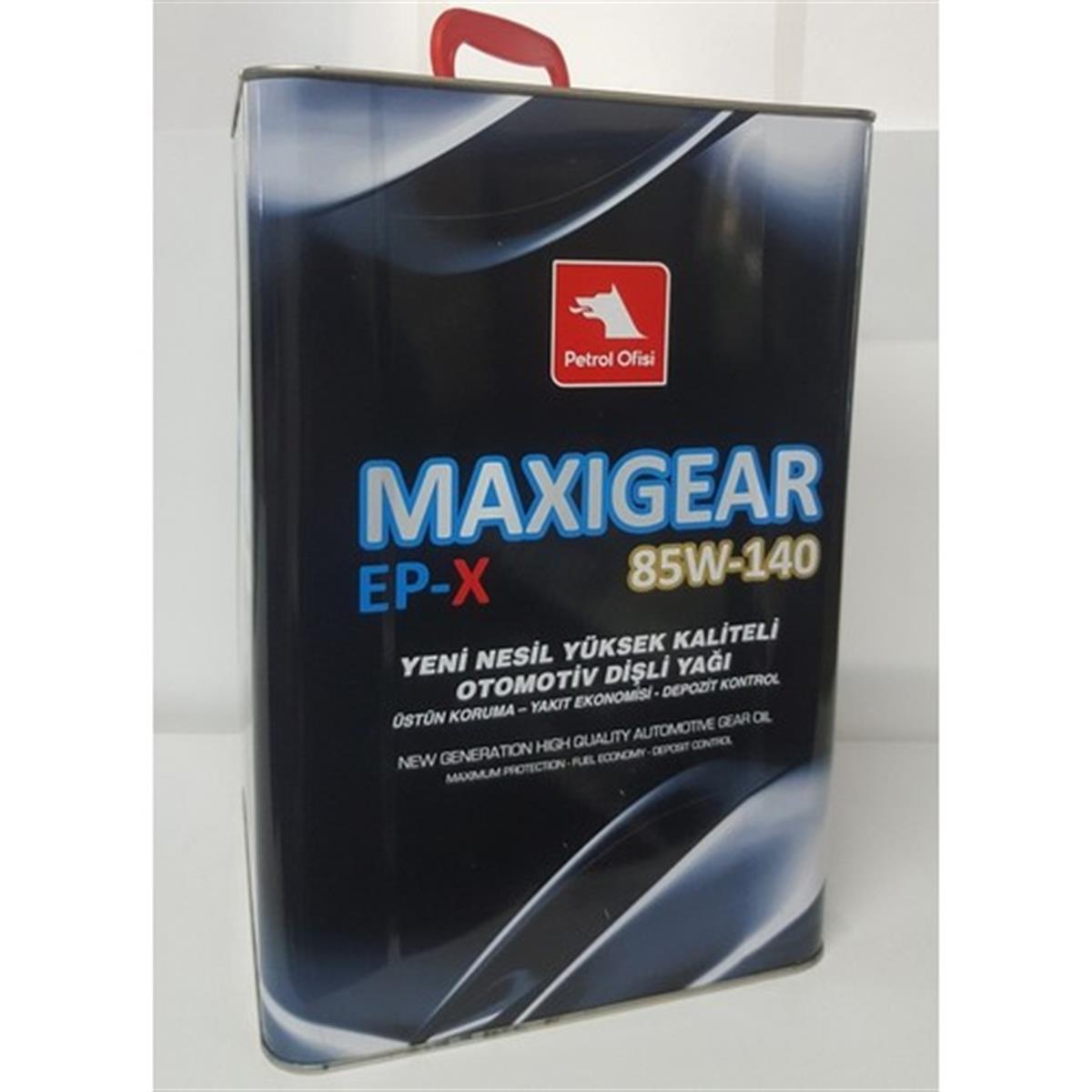 PETROL OFİSİ MAXIGEAR EP-X 85W-140 15KGPETROL OFİSİ MAXIGEAR EP-X 85W-140 15KG