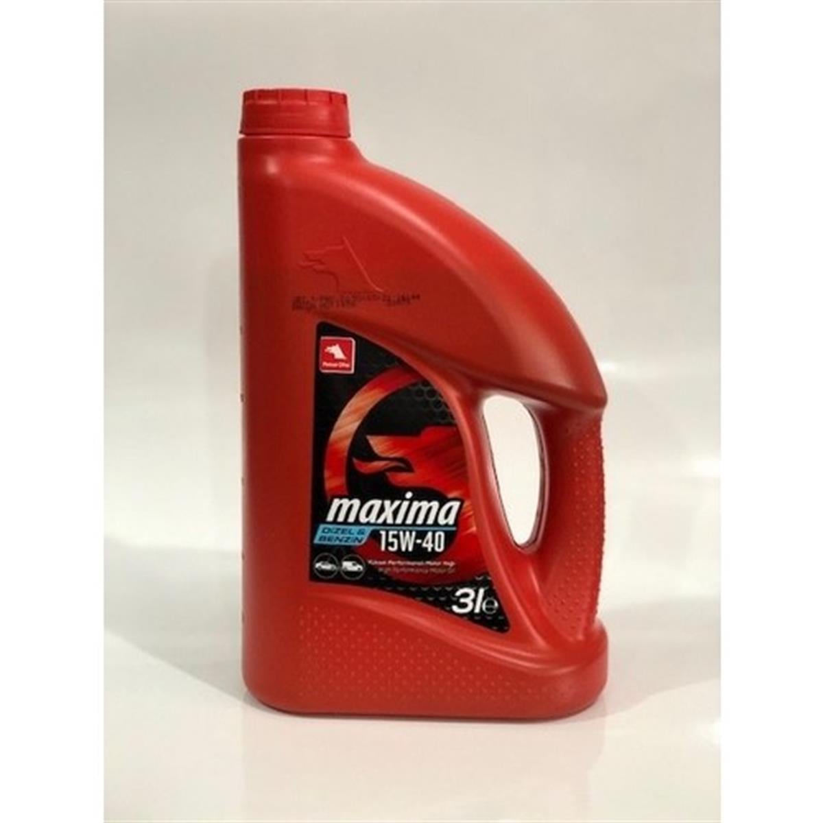 Petrol Ofisi MAXIMA 15W-40 3 LT Petrol Ofisi Maxima 15W-40 3 LT