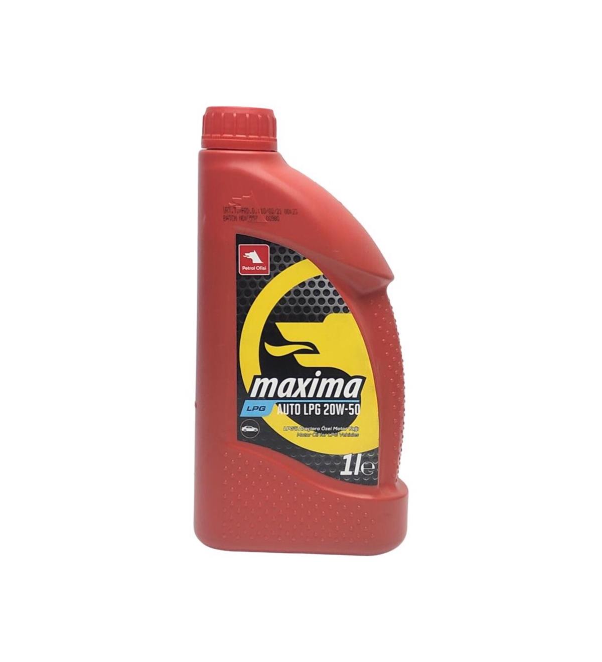 Petrol Ofisi MAXIMA AUTO LPG 20W-50 1 LTPetrol Ofisi Maxima AUTO LPG 20W-50 1 LT