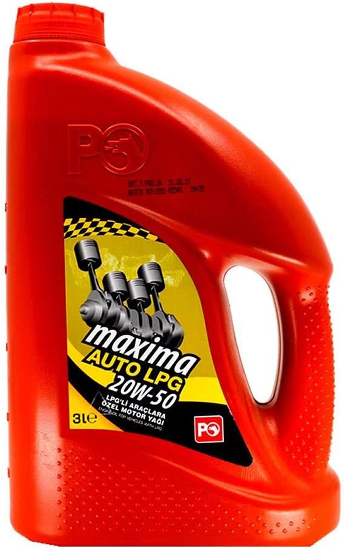 Petrol Ofisi MAXIMA AUTO LPG 20W-50 3 LTPetrol Ofisi Maxima AUTO LPG 20W-50 3 LT