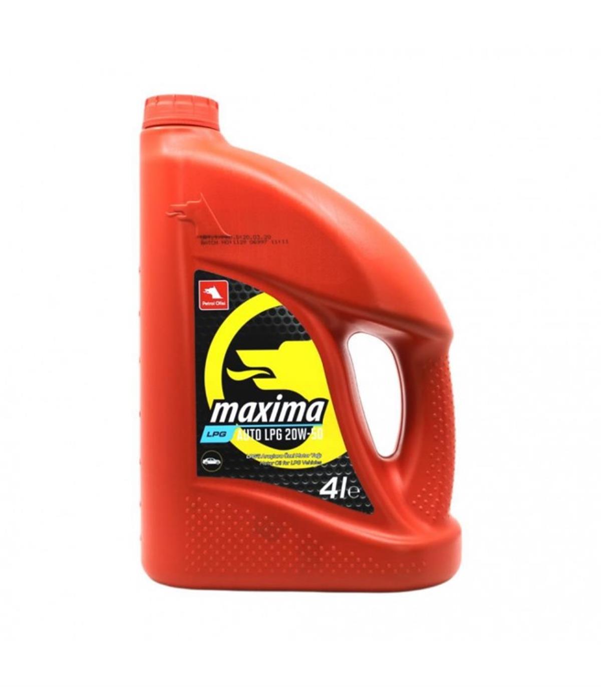 Petrol Ofisi MAXIMA AUTO LPG 20W-50 4 LTPetrol Ofisi Maxima AUTO LPG 20W-50 4 LT