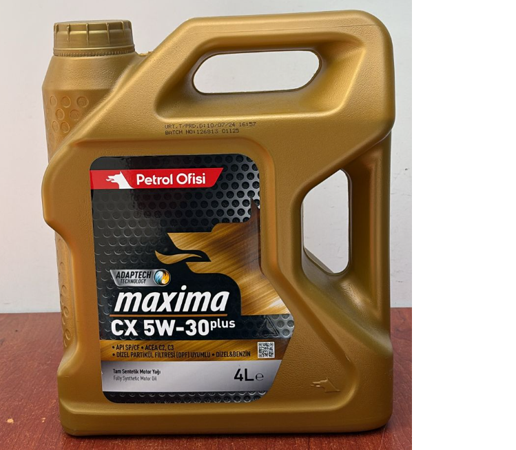 Petrol Ofisi MAXIMA CX 5W-30 PLUS 4 LTPetrol Ofisi Maxima CX 5W-30 4 LT