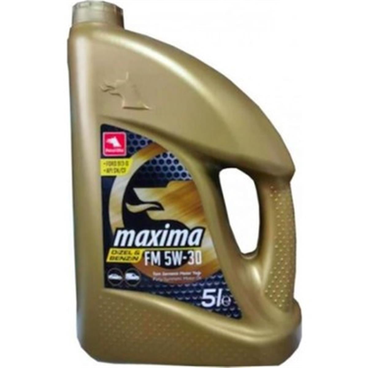Petrol Ofisi MAXIMA FM 5W-30 5 LTPetrol Ofisi Maxima FM 5W-30 5 LT