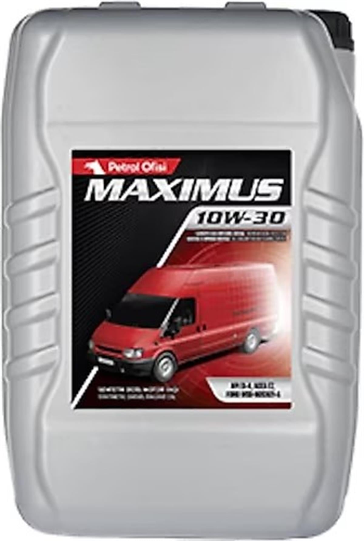 Petrol Ofisi MAXIMUS 10W-30,BDN 17.5 KGPetrol Ofisi Maximus 10W-30 17.5 KG