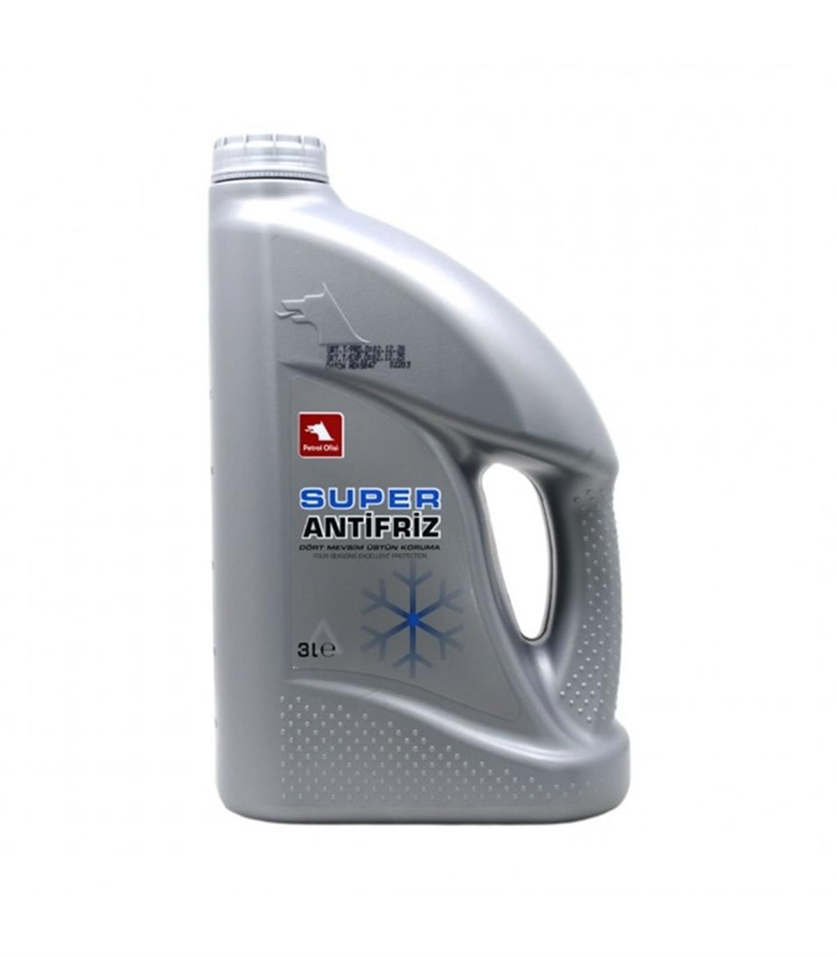 Petrol Ofisi SÜPER ANTİFRİZ  3 LTPetrol Ofisi SÜPER ANTİFRİZ 3 LT